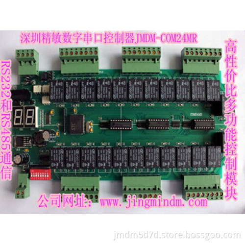 Industrial Relay Controller with 24 Channels Relay Output